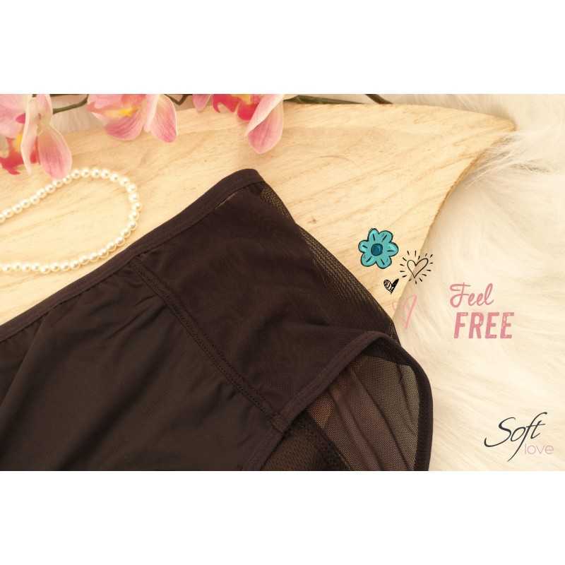 2 Culottes menstruelles taille haute