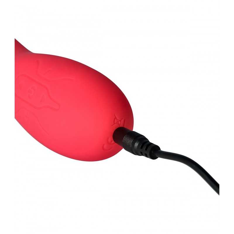 VIBRATEUR À TAPING RECHARGEABLE ROSE