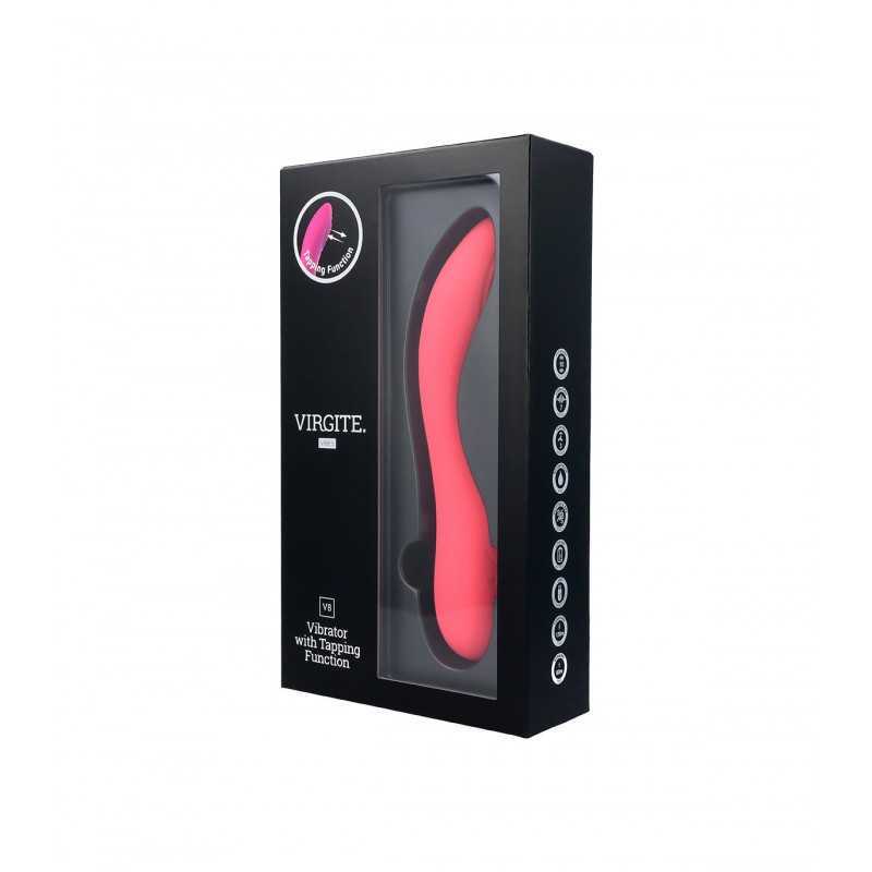 VIBRATEUR À TAPING RECHARGEABLE ROSE