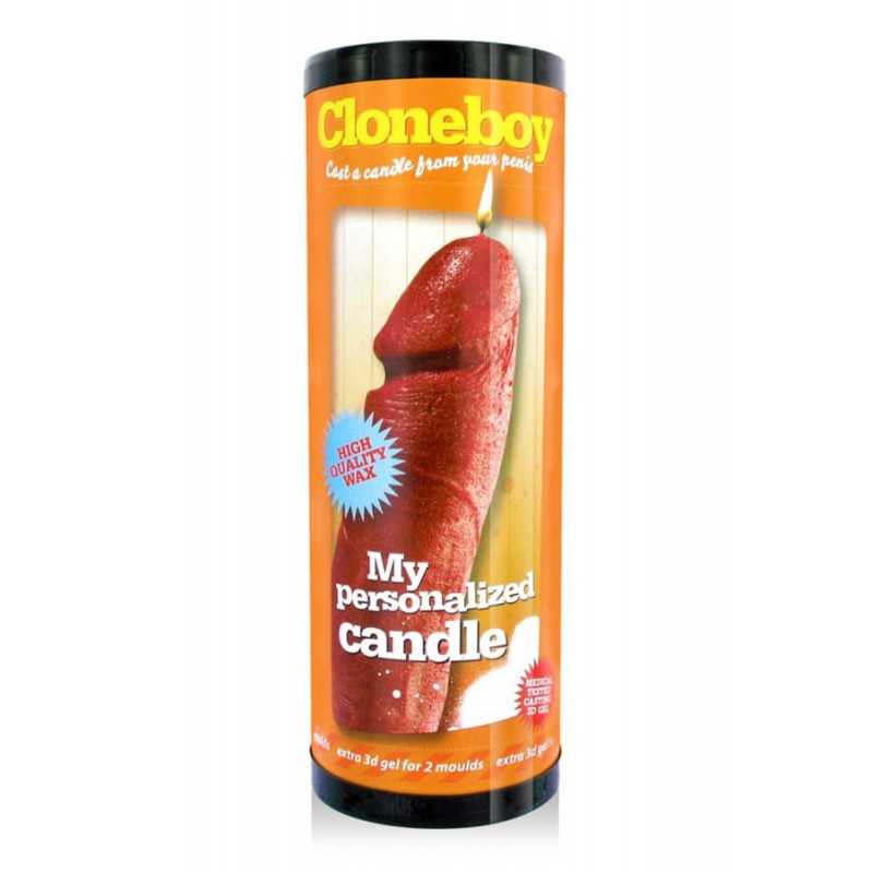 Kit de moulage de penis en bougie rouge