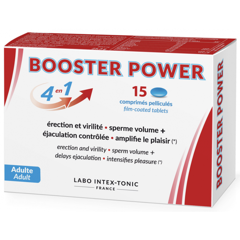 Aphrodisiaque Booster 4 en 1 15 comprimés