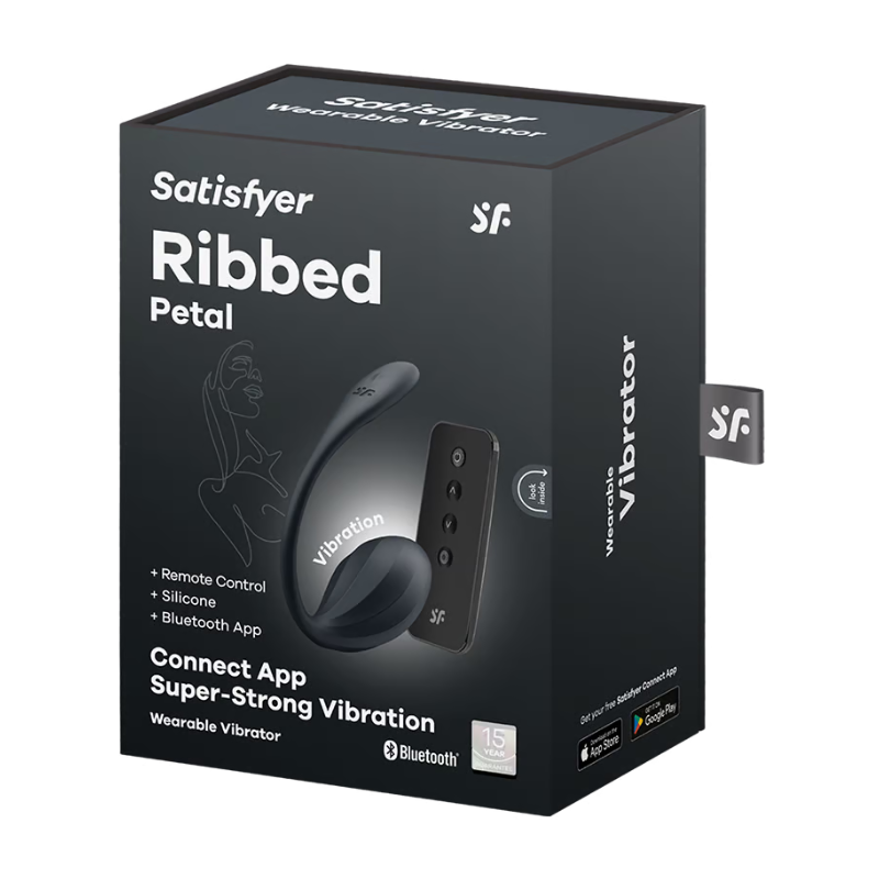 Satisfyer Ribbed Petal : Vibromasseur G Flexible et Innovant