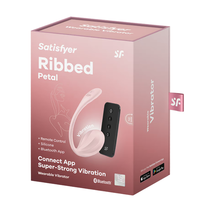 Satisfyer Ribbed Petal : Vibromasseur G Flexible et Innovant