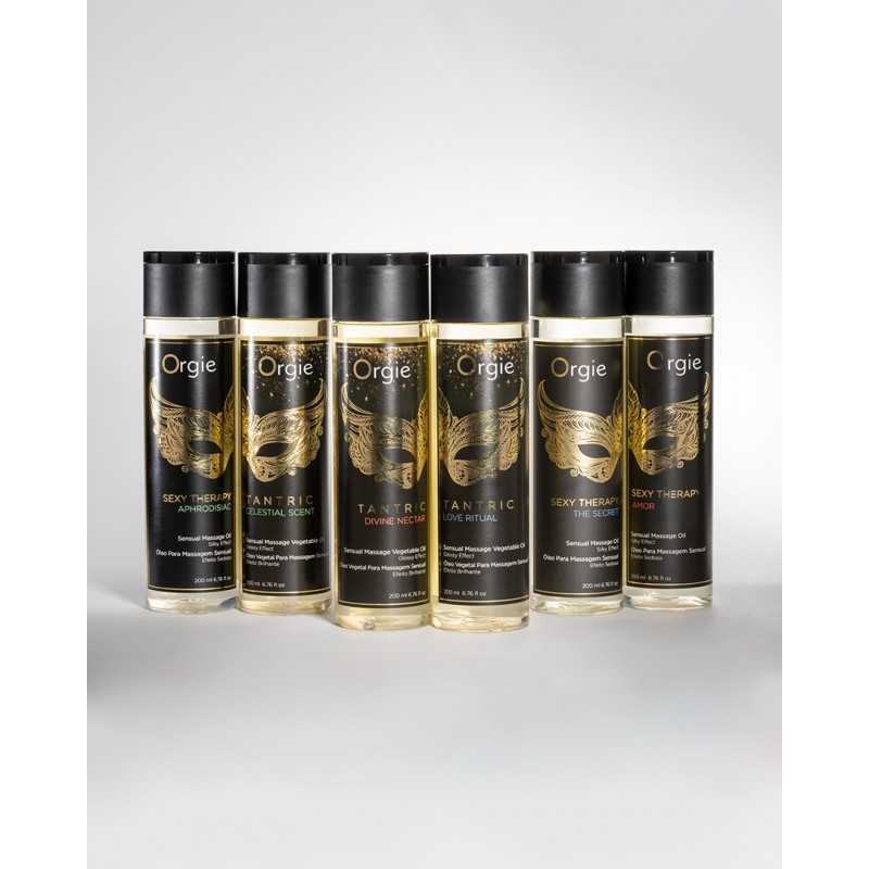Huile corporelle hybride Sexy Therapy Aphrodisiaque 200ml