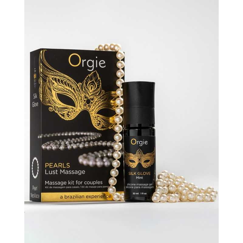 Massage au silicone et perles au toucher soyeux et sec 30ml