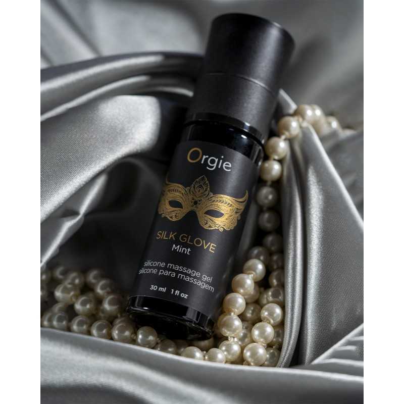 Massage au silicone et perles au toucher soyeux et sec 30ml