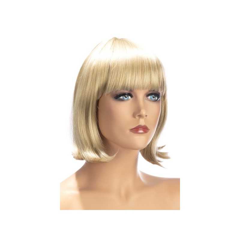 Perruque Sophie Brun noir, Blond ou Roux