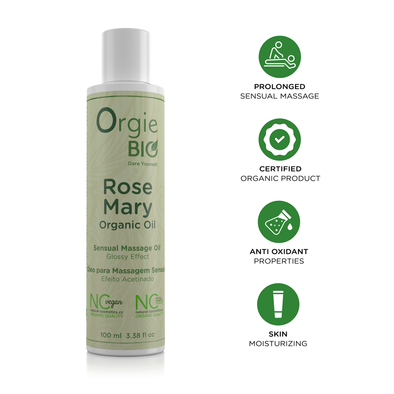 Huile de massage Romarin Bio 100ml