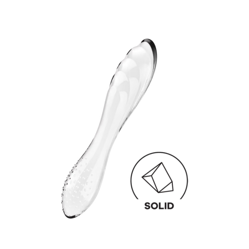 Satisfyer Dazzling Crystal 1 – Godemichet en Verre de Luxe