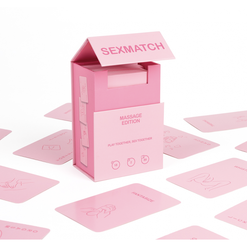Sexmatch Massage Edition : Jeu de Cartes pour des Massages Sensuels