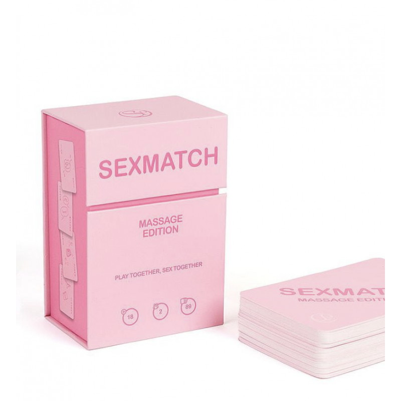 Sexmatch Massage Edition : Jeu de Cartes pour des Massages Sensuels