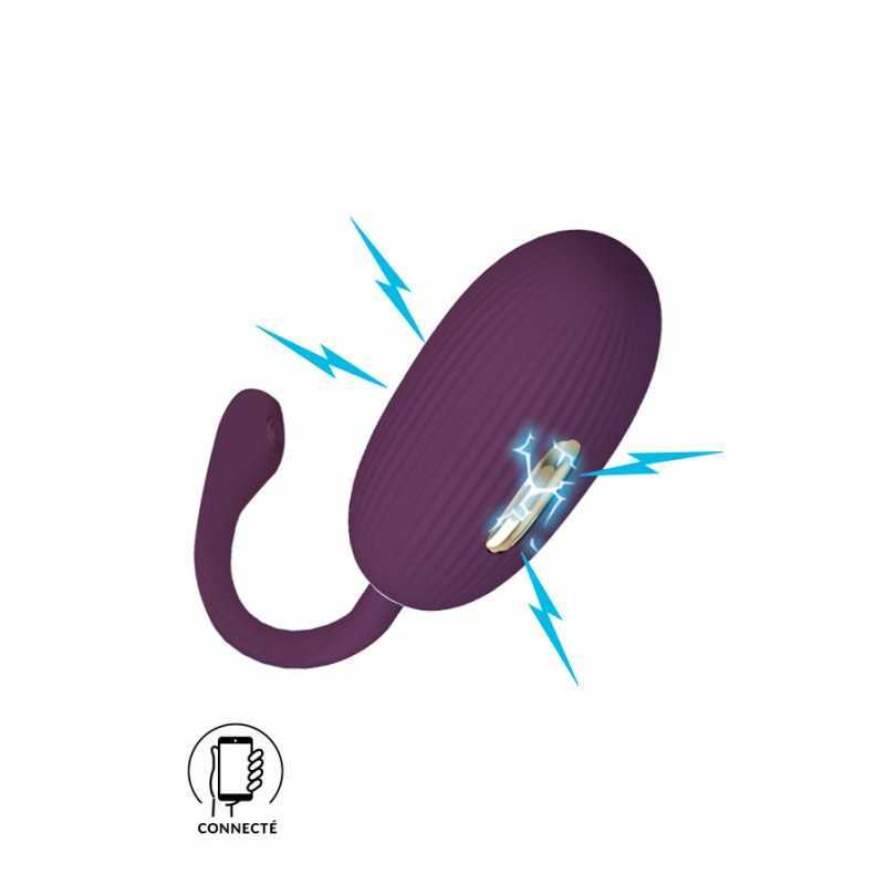 Oeuf Vibrant Connecté avec Électro-Stimulation