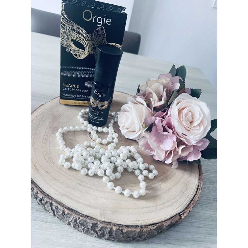 Massage au silicone et perles au toucher soyeux et sec 30ml