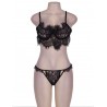 Ensemble Lingerie Noire Dentelle Soft Love – Élégance et Sensualité
