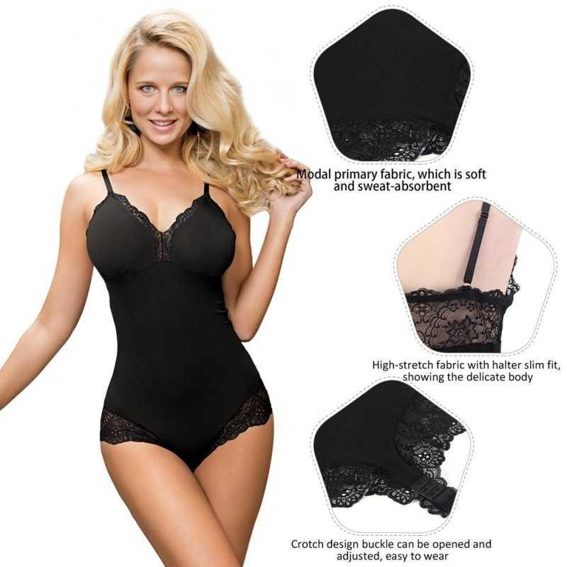 Body Marine en dentelle noir ou bleu, chic et élégant