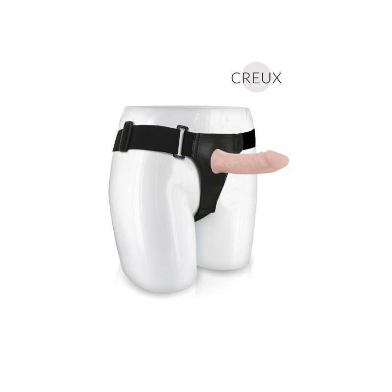 Gode ceinture creux vibrant