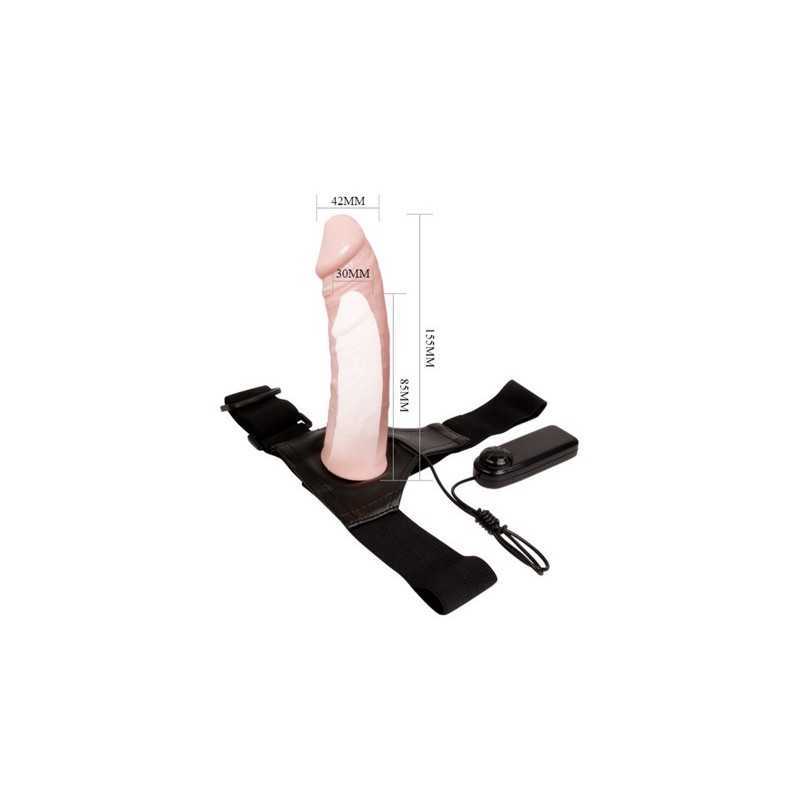 Gode ceinture creux vibrant