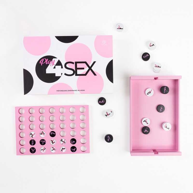 JEU EN BOIS PLAY4SEX (ES/EN/DE/FR/NL/PT/IT/PL)