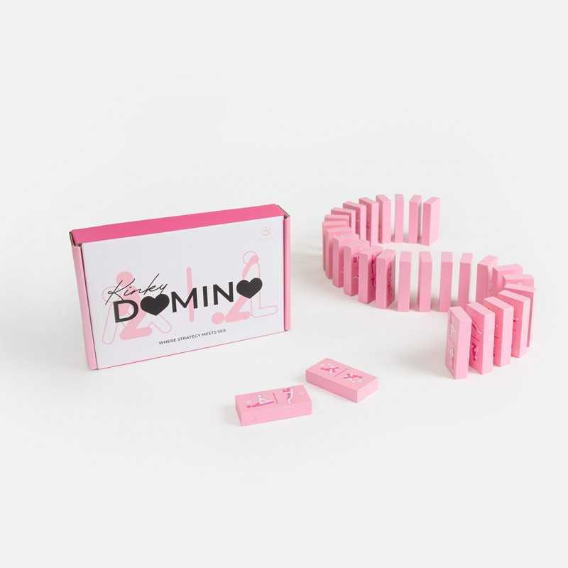 JEU EN BOIS KINKY DOMINO (ES/EN/DE/FR/NL/PT/IT/PL)
