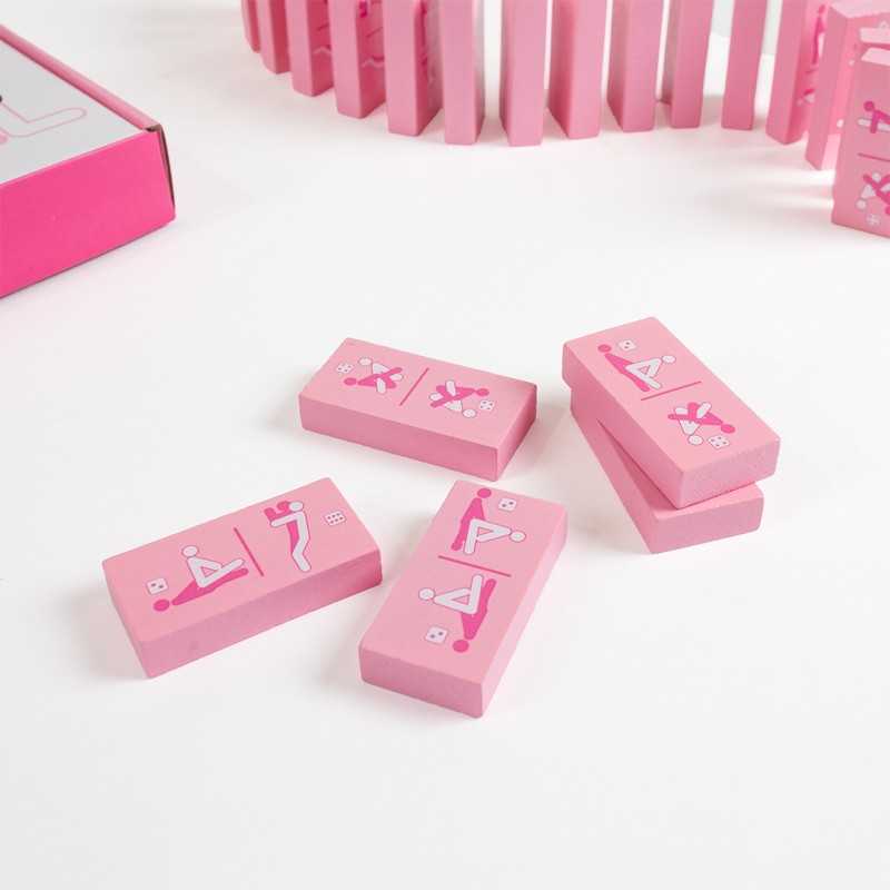 JEU EN BOIS KINKY DOMINO (ES/EN/DE/FR/NL/PT/IT/PL)