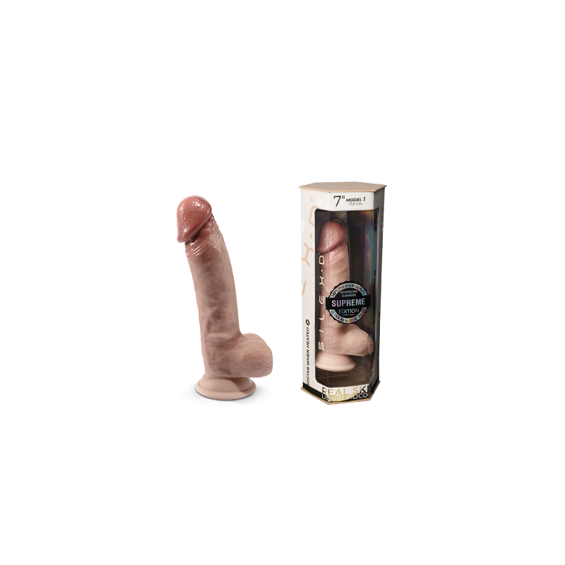 Silexd Premium Real Skin – Gode ultra-réaliste et ventouse