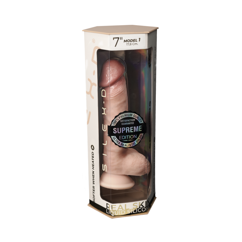Silexd Premium Real Skin – Gode ultra-réaliste et ventouse