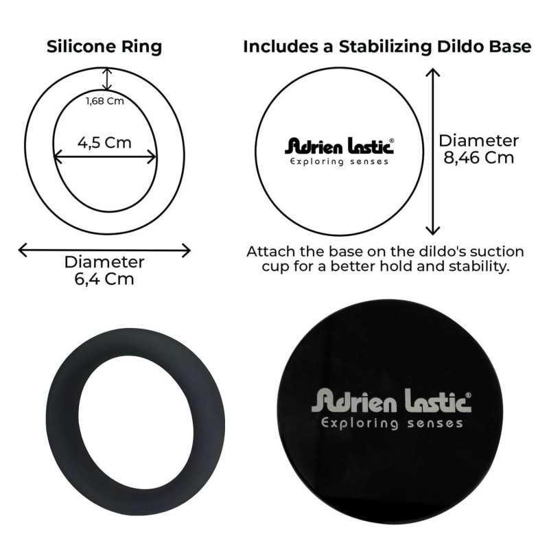 Harnais en denim noir – Ajustable, confortable et universel