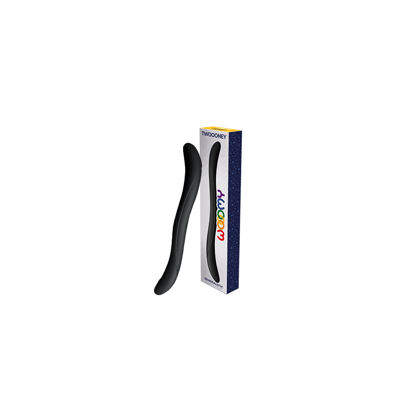 Twoooney – Gode Double en Silicone pour Double Stimulation