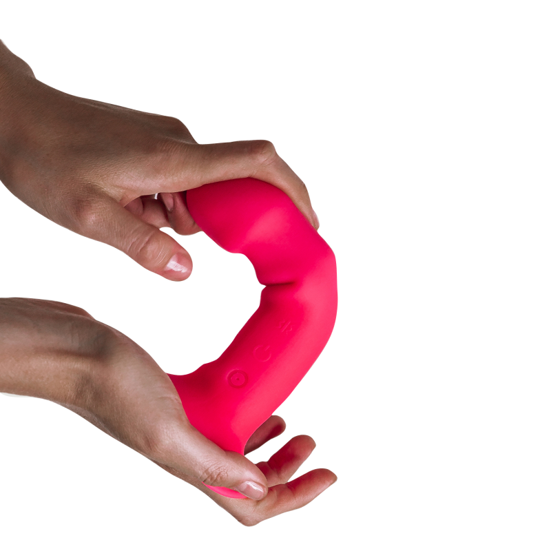 Hitsens 2 – Gode Vibrant en Silicone Double Densité