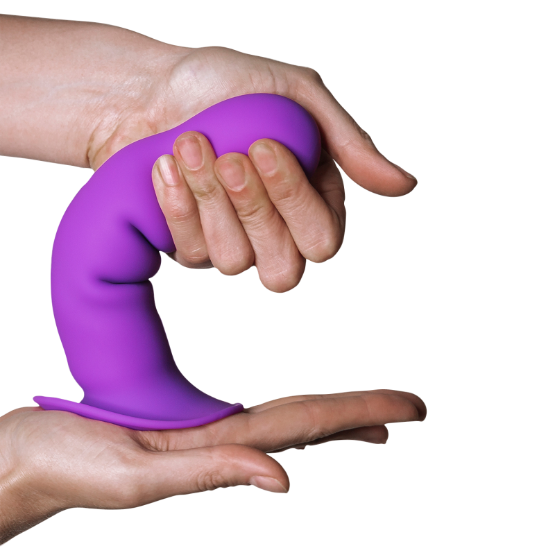 Hitsens 3 – Gode Vibrant en Silicone Double Densité