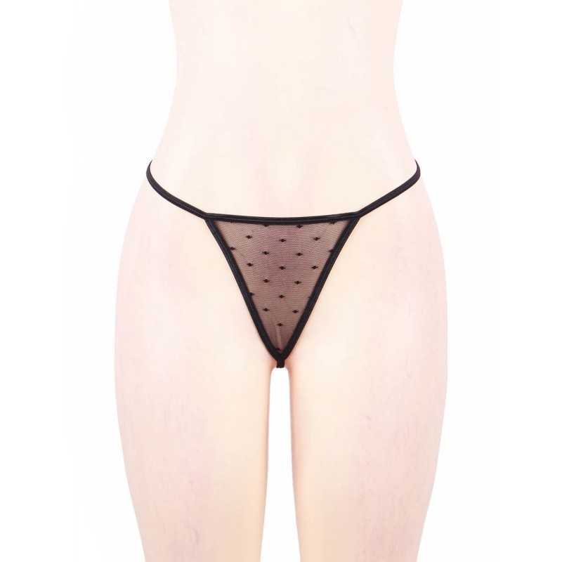 Nuisette noire dentelle avec armatures – Lingerie élégante