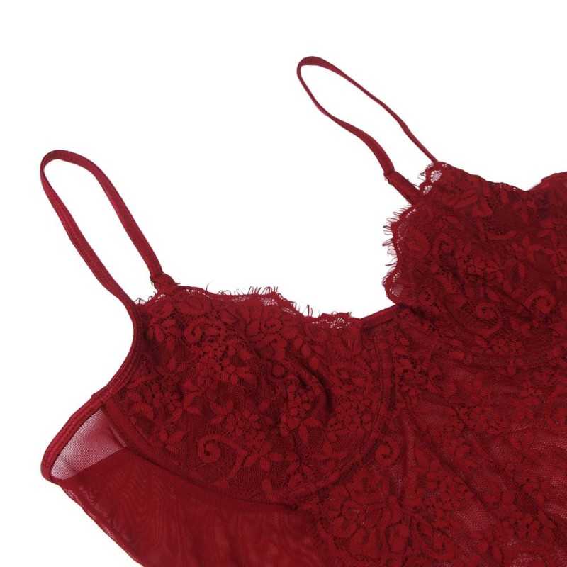 Body noir Sadiya – Dentelle élégante & coupe gainante