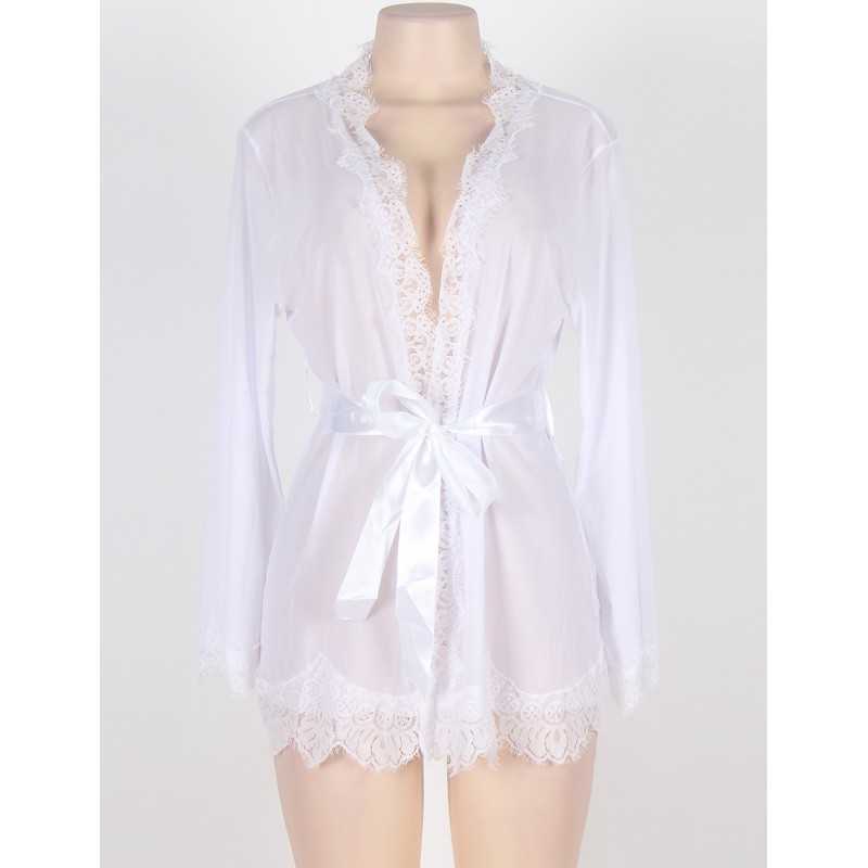Peignoir Séverine - Élégance et Sensualité