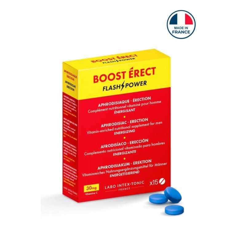 Boost Erect – Stimulant naturel homme – 15 comprimés