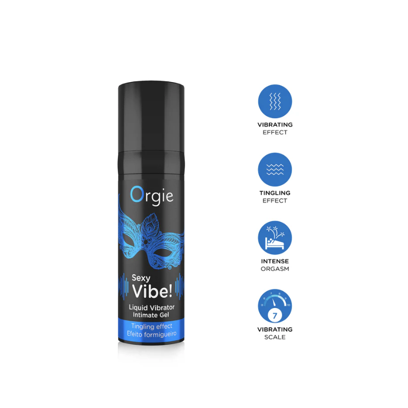 Sexy Vibe! Liquid Vibrator – Gel intime vibrant et excitant