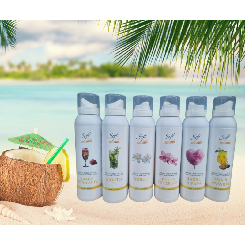 Collection 6 Mousses de Massage