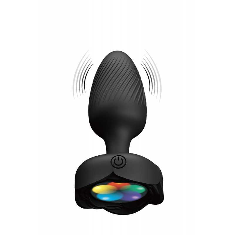 Plug Anal Vibrant et Lumineux – LED Multicolore