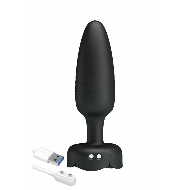 Plug Anal Vibrant LED – 10 Modes, Recharge USB