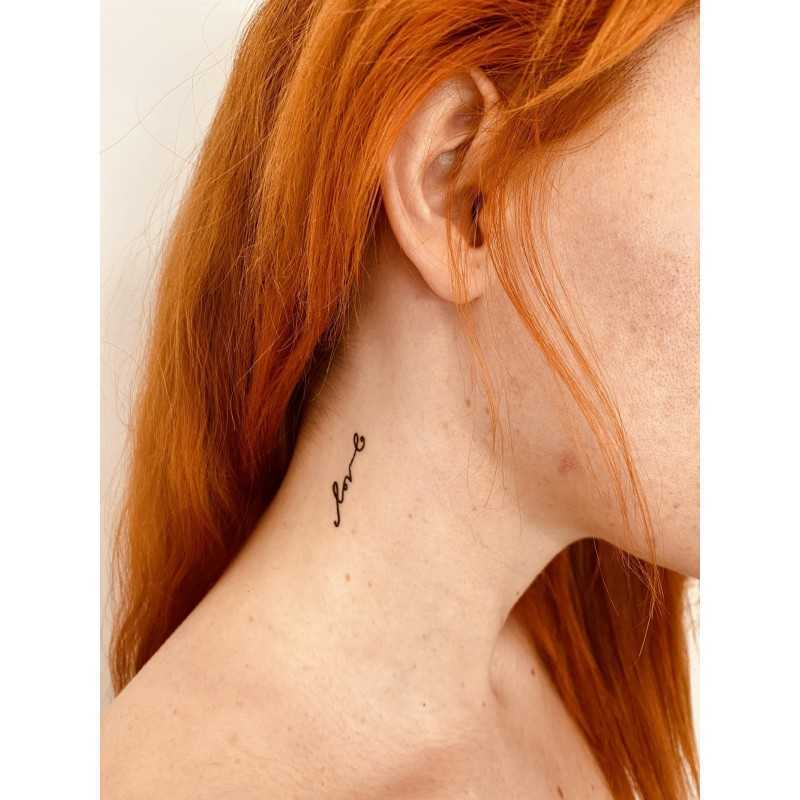 Tatouages temporaires Love