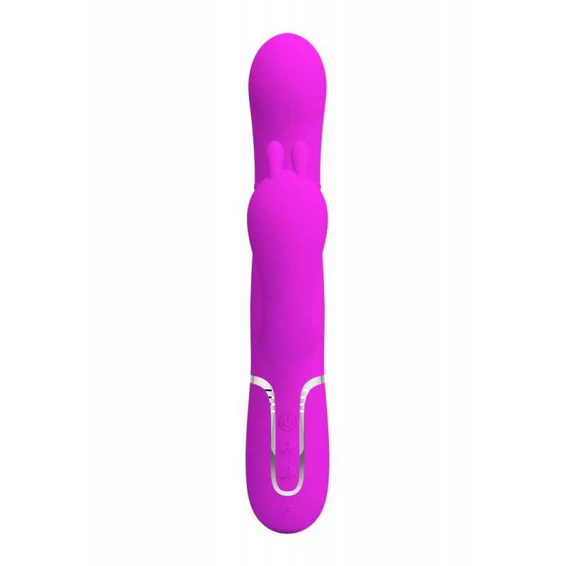 Vibromasseur triple stimulation | 7 vibrations, thumping, rolling
