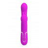 Vibromasseur triple stimulation | 7 vibrations, thumping, rolling