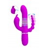 Vibromasseur triple stimulation