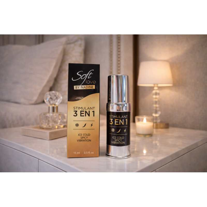 Stimulant 3 en 1 Chaud, Froid et Vibrant - Vibromasseur liquide Soft Love