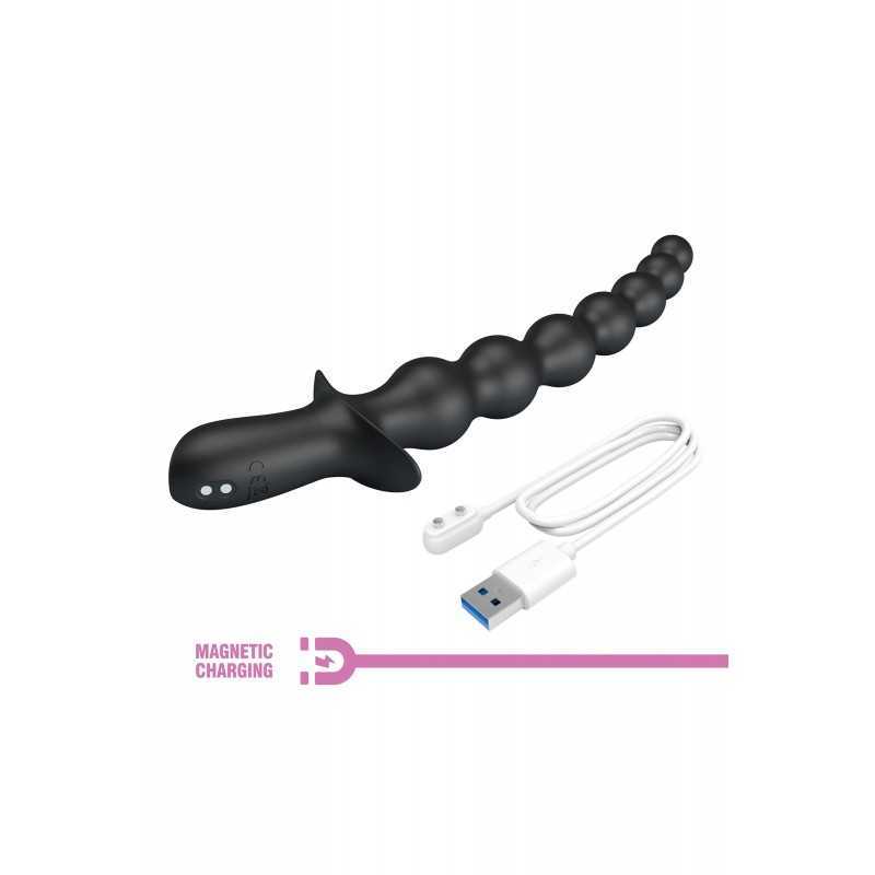 Chapelet anal vibrant flexible – plaisir anal progressif