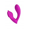 Culotte vibrante télécommandée silicone rose rechargeable