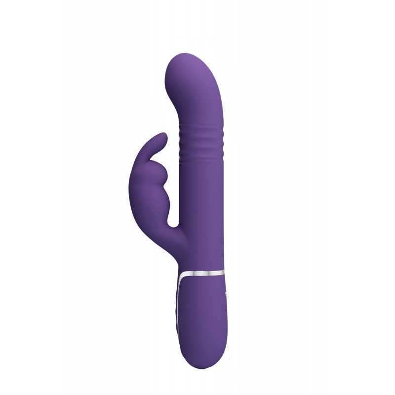 Vibromasseur Rabbit 4-en-1 – Vibrations, rotation et va-et-vient