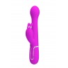 Vibromasseur Rabbit 4-en-1 avec va-et-vient rechargeable USB