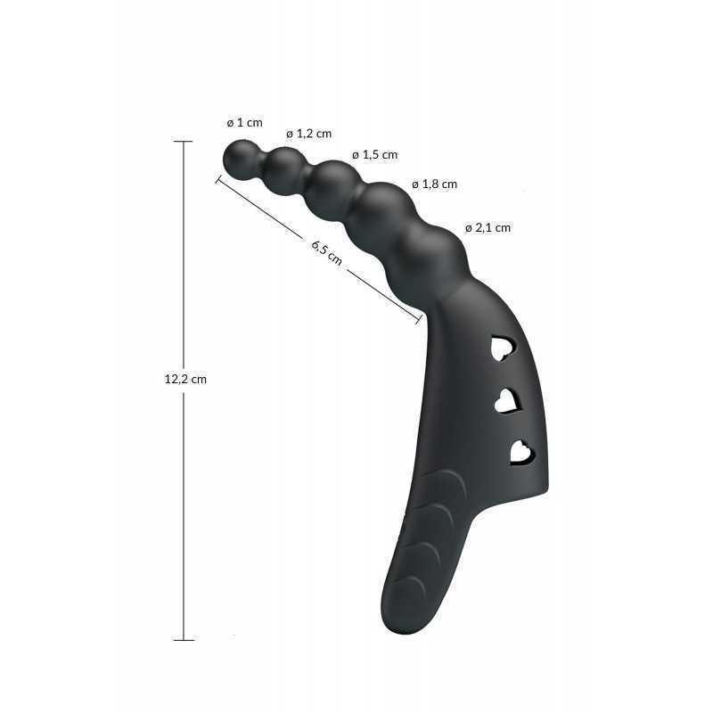 Doigt vibrant point G et clitoris – Silicone rechargeable