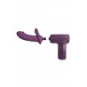 Pistolet vibromasseur à poussée automatique rechargeable USB
