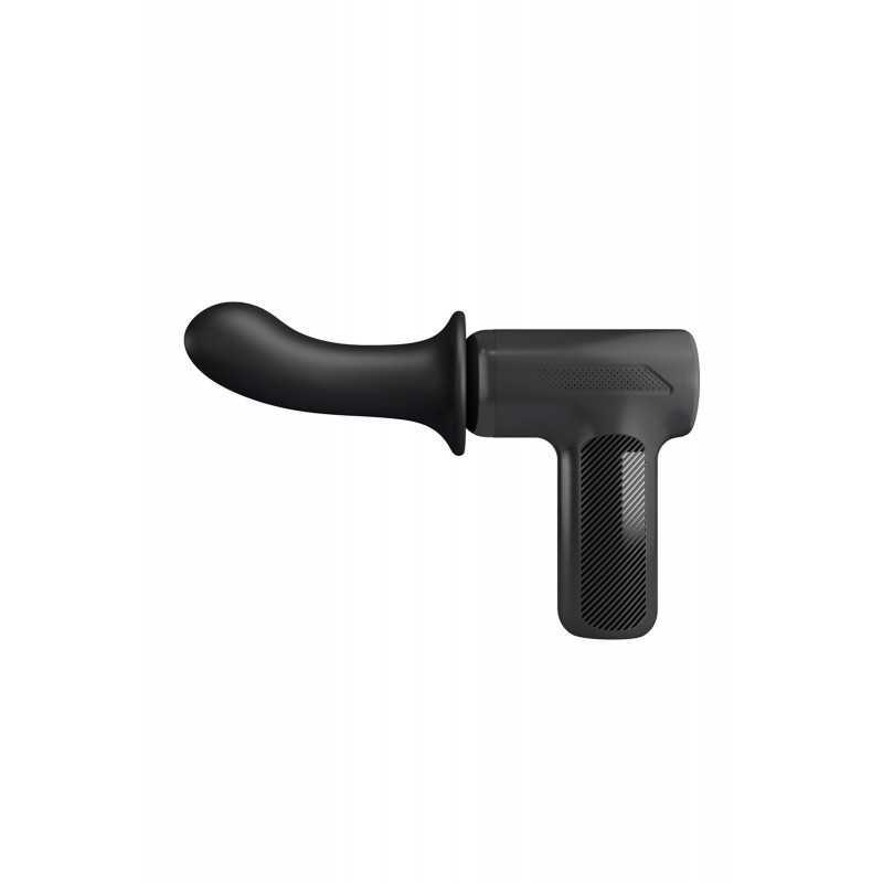 Pistolet vibromasseur à poussée automatique rechargeable USB